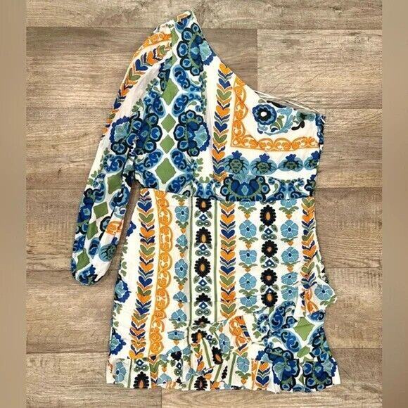 RARE!!! MANGO Asymmetrical Short Dress NWT - Picture 15 of 16